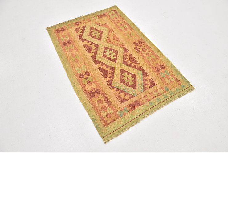 2' 9 x 4' 3 Kilim Waziri Rug