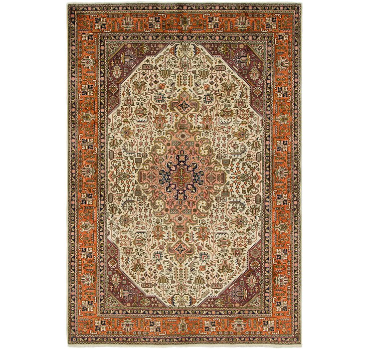 6' 4 x 9' 5 Tabriz Persian Rug