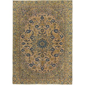 8' x 11' Kashan Persian Rug