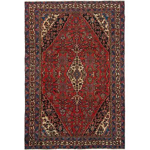 6' 7 x 9' 10 Hamedan Persian Rug