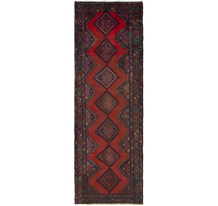 3' 3 x 10' 3 Chenar Persian Runner Rug