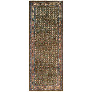 HandKnotted 3' 7 x 10' 5 Farahan Persian Runner ...