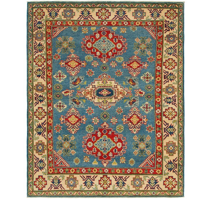 5' x 6' 5 Kazak Square Rug