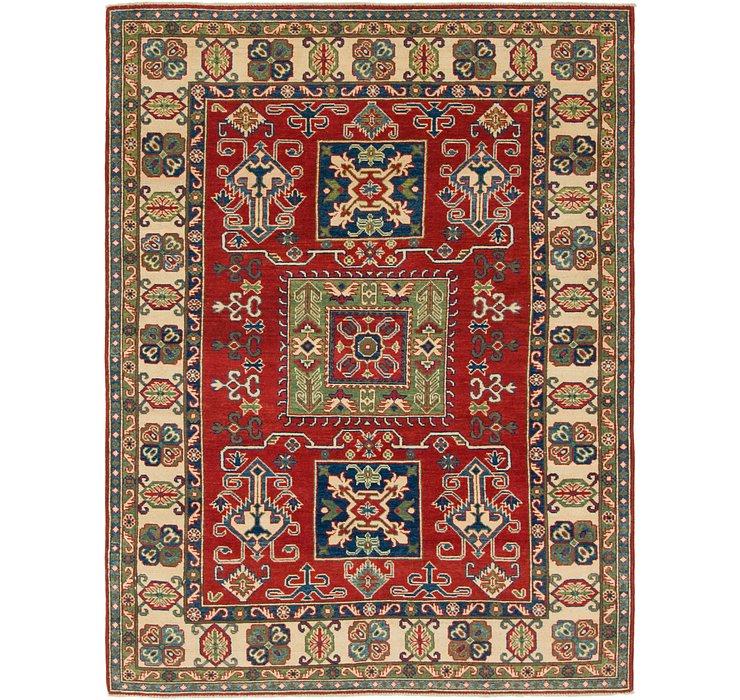 5' x 6' 9 Kazak Rug