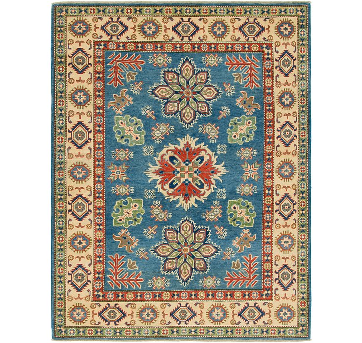 5' 2 x 6' 8 Kazak Square Rug