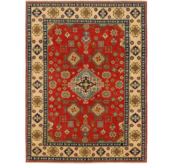 5' x 6' 10 Kazak Rug