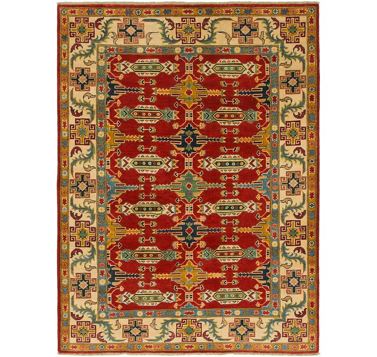 5' 2 x 6' 10 Kazak Rug