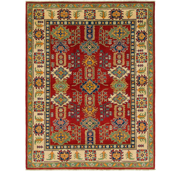5' x 6' 6 Kazak Rug
