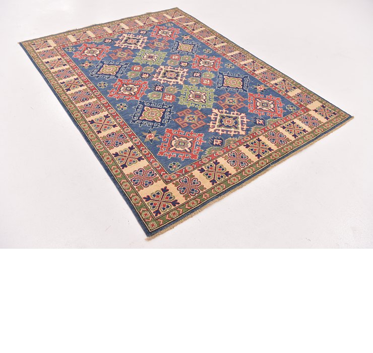 5' x 6' 7 Kazak Rug