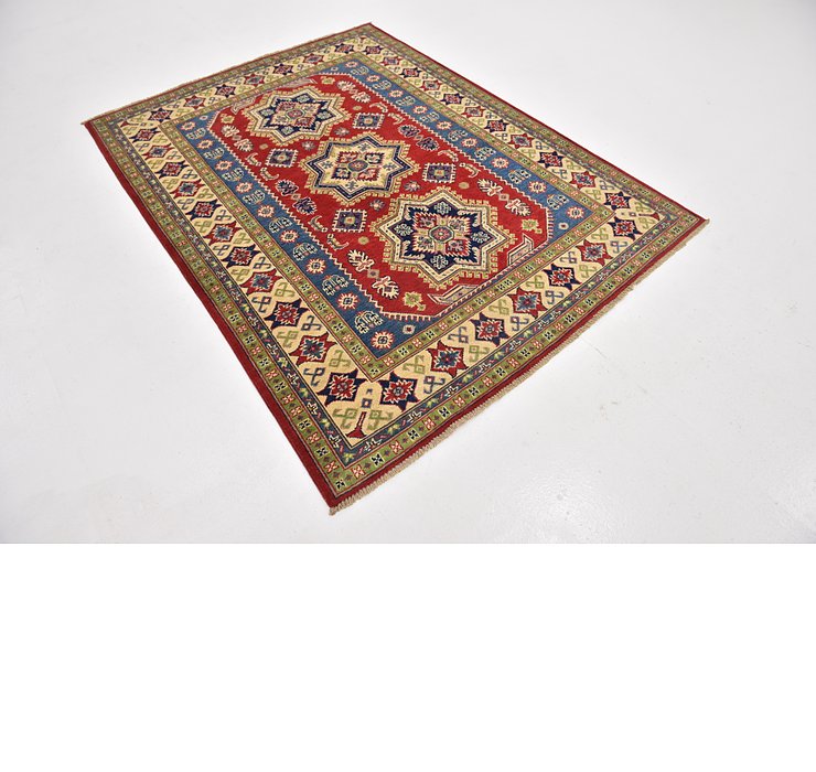 5' x 6' 7 Kazak Rug