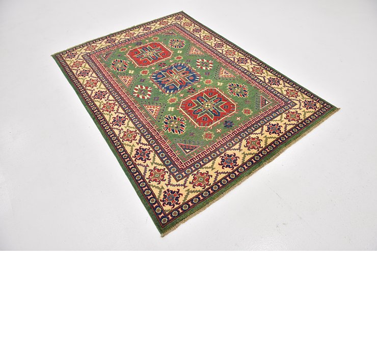 5' x 6' 10 Kazak Rug