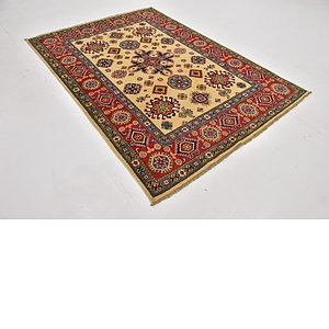 5' x 6' 10 Kazak Rug