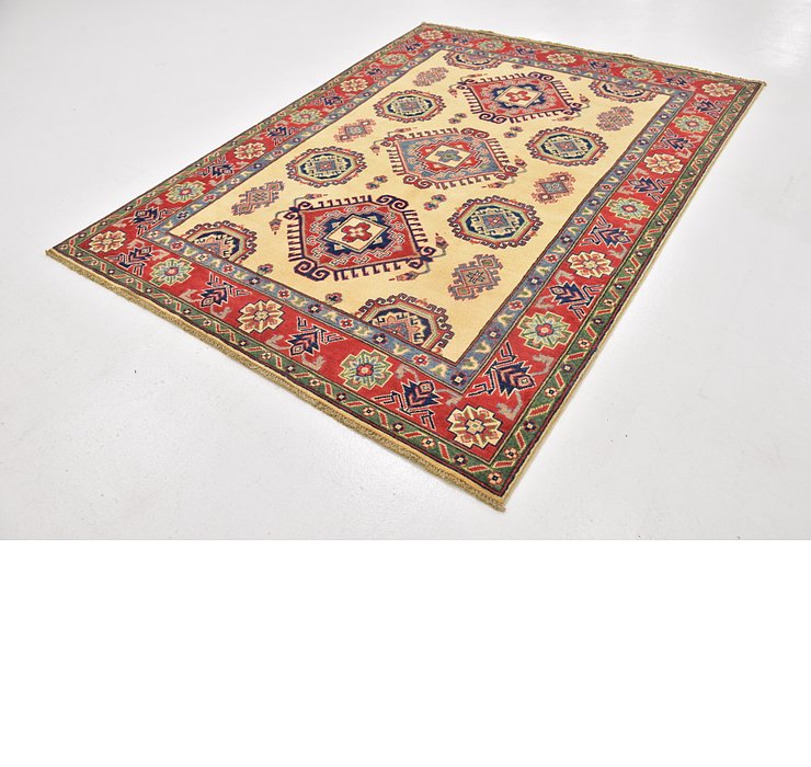 5' x 6' 10 Kazak Rug