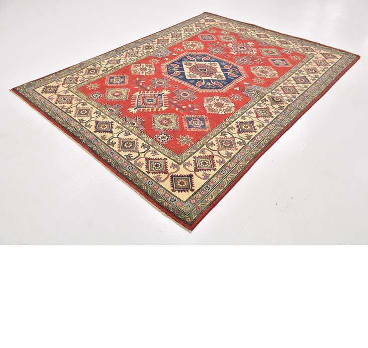 6' x 7' 10 Kazak Rug