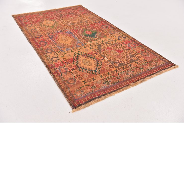 3' 6 x 6' 1 Shiraz-Gabbeh Persian Rug