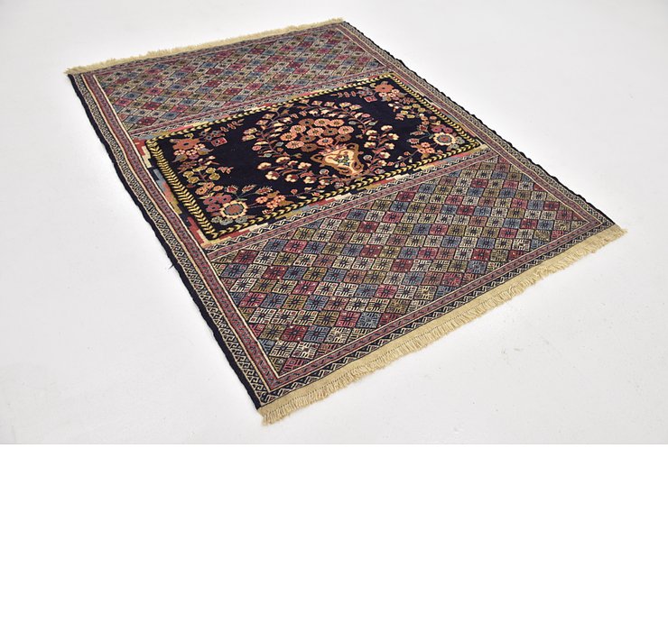 4' 6 x 5' 9 Yalameh Persian Rug