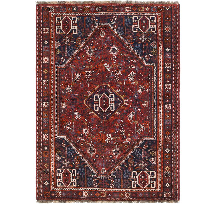 4' 8 x 6' 8 Ghashghaei Persian Rug