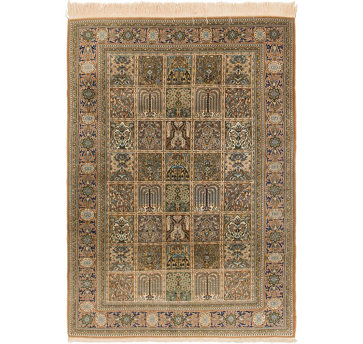 4' 7 x 6' 9 Kashmir Oriental Rug