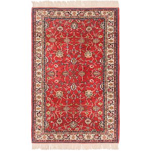 4' 4 x 6' 9 Kashan Rug