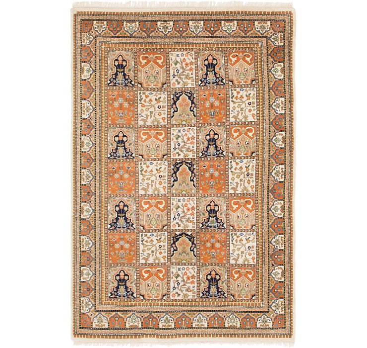 4' 3 x 6' 5 Sarough Rug