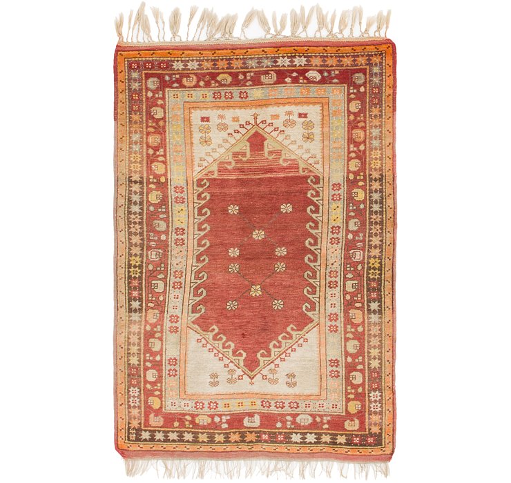 3' 8 x 5' 10 Anatolian Oriental Rug