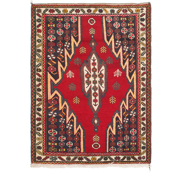 3' 6 x 5' Mazlaghan Persian Rug