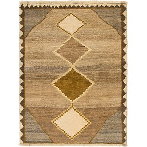 3' 3 x 4' 5 Shiraz-Gabbeh Persian Rug