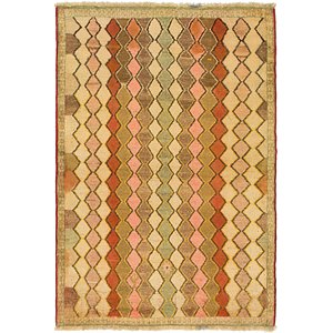 3' 6 x 5' 3 Shiraz-Gabbeh Persian Rug
