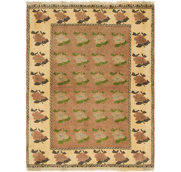 3' 6 x 4' 7 Ghashghaei Persian Rug