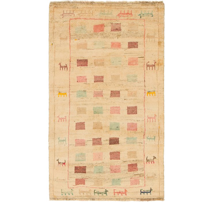 3' 6 x 6' 2 Ghashghaei Persian Rug