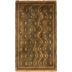 3' 5 x 6' Shiraz-Gabbeh Persian Rug