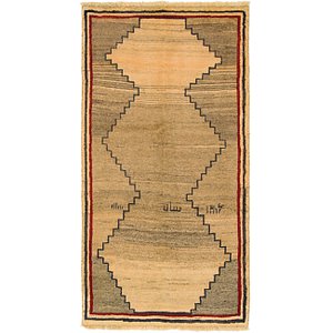 Unique Loom 3' 3 x 6' 3 Shiraz-Gabbeh Persian Rug