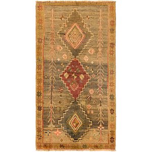 Unique Loom 3' 5 x 5' 10 Shiraz-Gabbeh Persian Rug