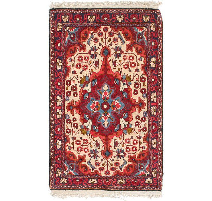 2' 3 x 4' Sarough Rug
