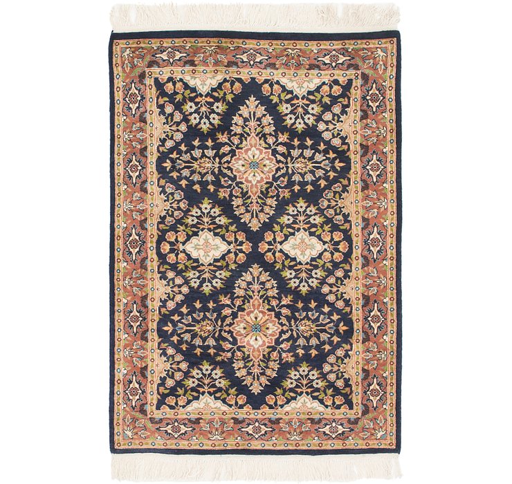 2' 8 x 4' 2 Jaipur Agra Oriental Rug