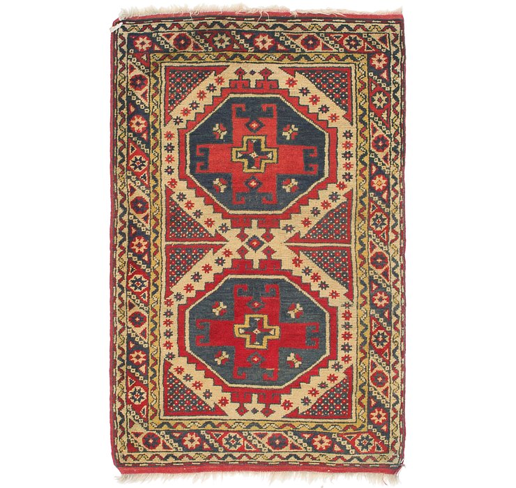 2' 10 x 4' 7 Kars Oriental Rug