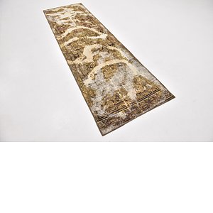 2' 10 x 9' 4 Ultra Vintage Persian R...