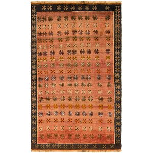Unique Loom 3' 8 x 6' Shiraz-Gabbeh Persian Rug