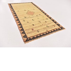Unique Loom 3' 8 x 6' 8 Shiraz-Gabbeh Persian Rug