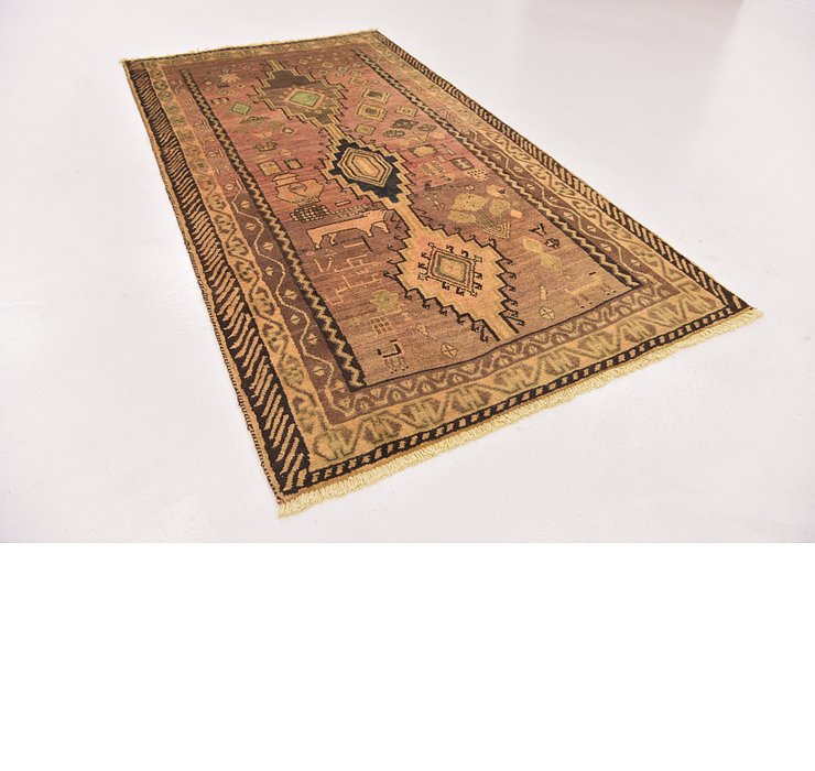 3' 10 x 7' 2 Shiraz-Gabbeh Persian Rug