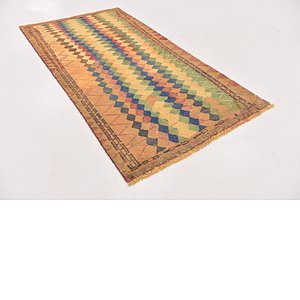 3' 4 x 6' 5 Shiraz-Gabbeh Persian Rug