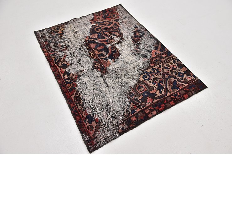 3' 4 x 4' 6 Ultra Vintage Persian Rug