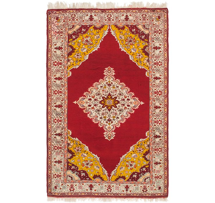 4' x 6' 4 Hereke Rug