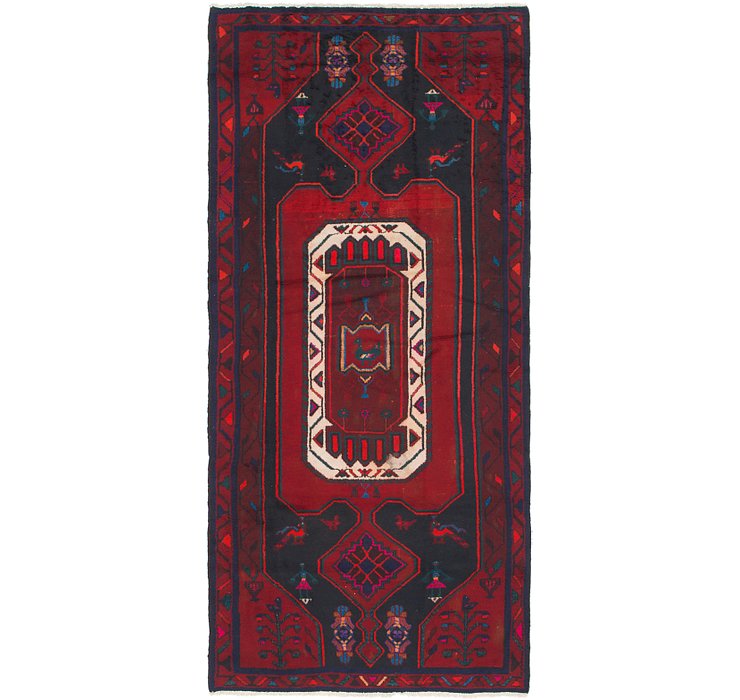 4' x 9' Zanjan Persian Runner Rug