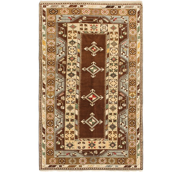 6' 8 x 11' Kars Oriental Rug