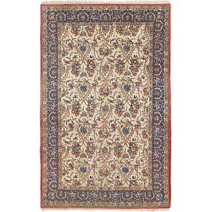 6' 5 x 10' Qom Persian Rug