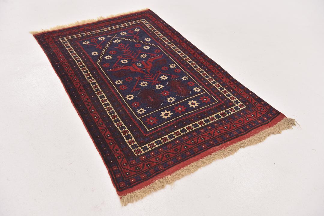 Navy Blue Unique Loom 2 7 X 3 10 Anatolian Oriental Rug Main Unique Loom 2 7 X 3 10 Anatolian Oriental Rug Photo