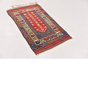 HandKnotted 2' 5 x 4' 4 Anatolian Rug