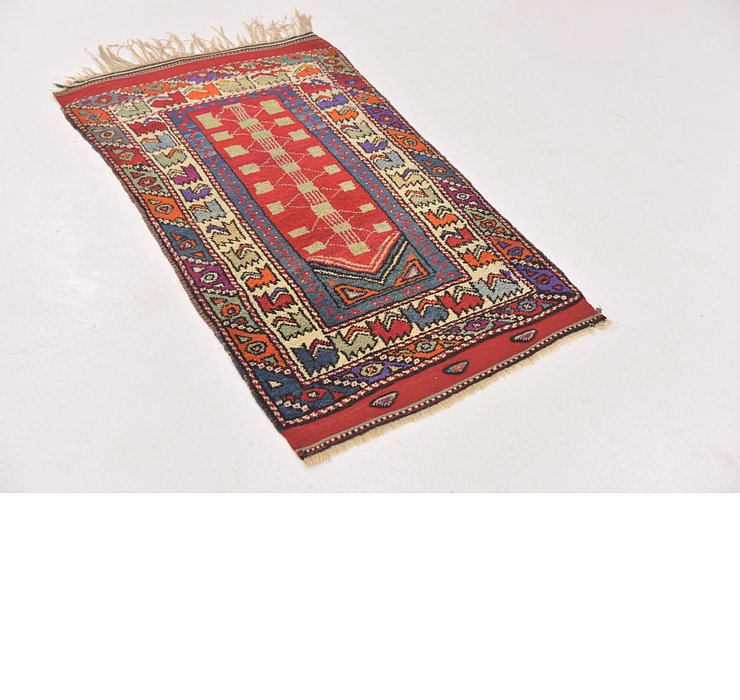 HandKnotted 2' 5 x 4' 4 Anatolian Rug