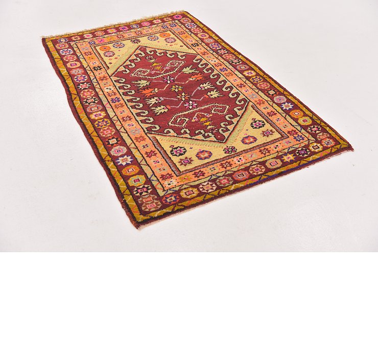 3' x 4' 5 Anatolian Oriental Rug